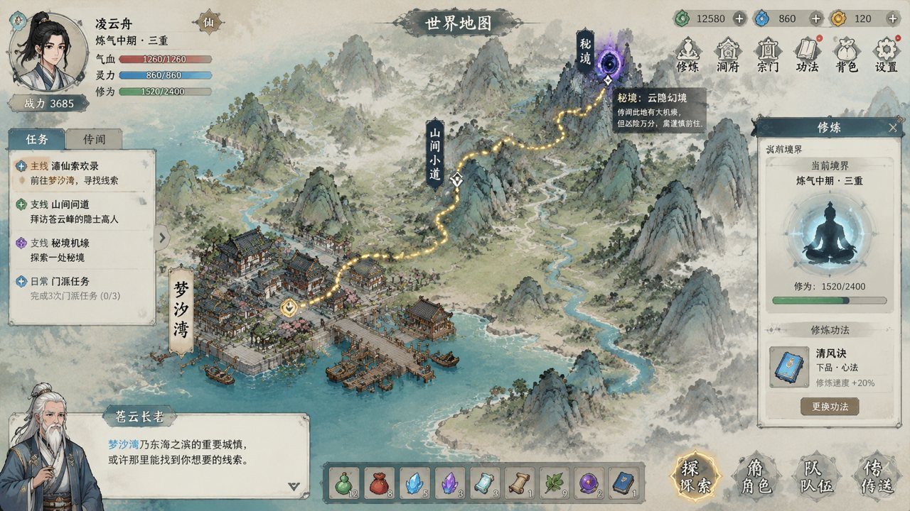 谪仙索欢录 实机画面 专题图 6