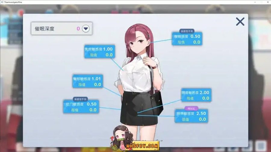 诱饵痴汉搜查官梨奈V1 地图推进 玩法截图 8