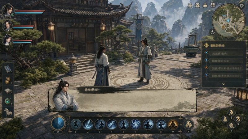 金庸群侠传5爱与死仙狐MOD六周年 主线事件 内容截图 5