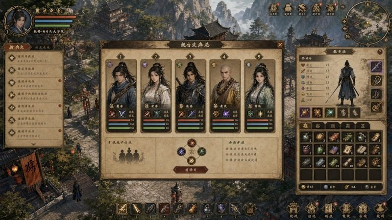 金庸群侠传5爱与死仙狐MOD六周年 主线事件 实机截图 6