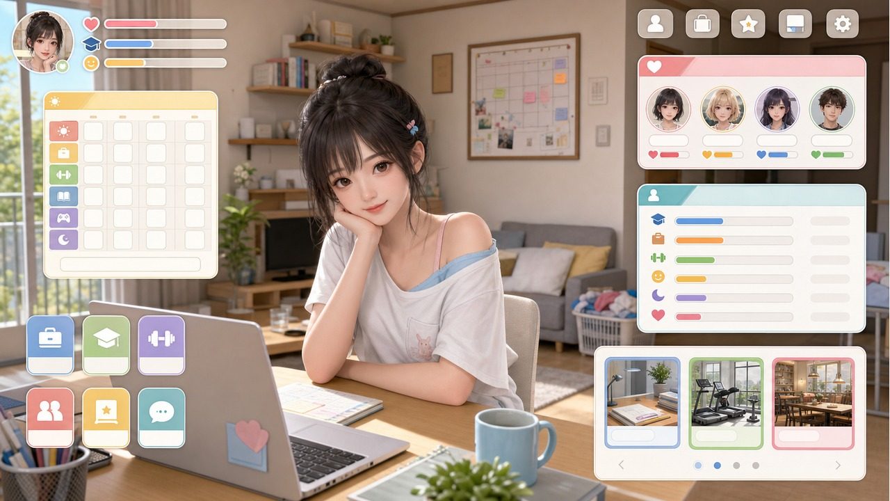 能干的后辈小葵酱 剧情互动 实机截图 7